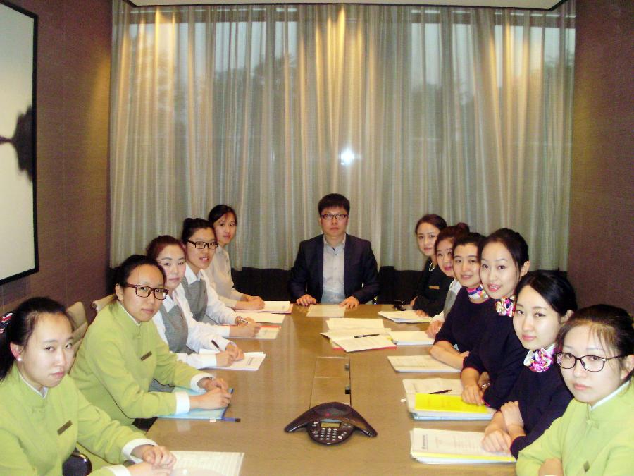 我中心王恒博士到实习基地看望实习学生